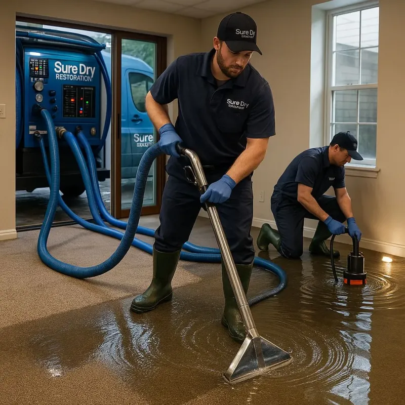 Water Extraction and Removal process in West View, PA